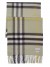 Burberry cashmere reversible scarf greige