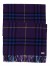 Burberry cashmere scarf blue-purple