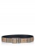Burberry LOUIS reversible belt beige/black