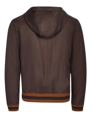Dolce & Gabbana reversible jacket dark brown