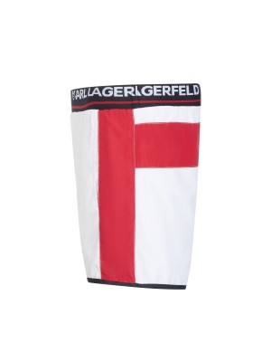 Karl Lagerfeld swimming trunk white