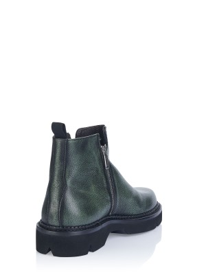 Pollini boot dark green