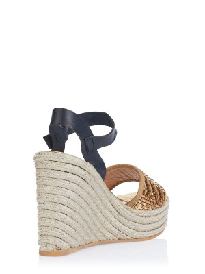 Pollini sandal gold