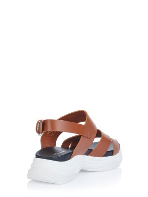Pollini sandal brown