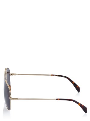 David Beckham sunglasses gold