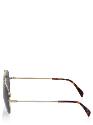 David Beckham sunglasses gold