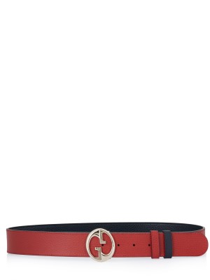 Gucci reversible belt black-red