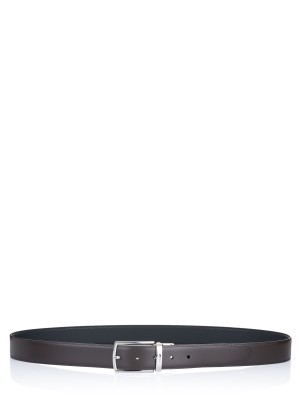 Bally reversible belt black-brown
