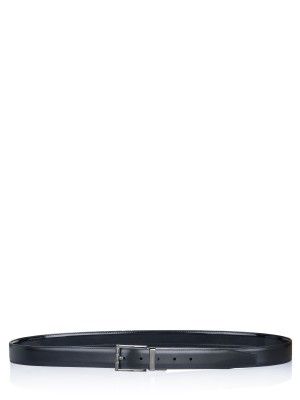 Bally reversible belt black
