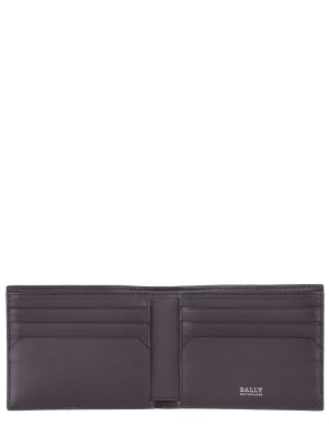 Bally wallet dark brown