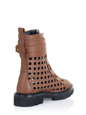 Bally boot brown