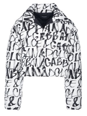 Dolce & Gabbana jacket white-black