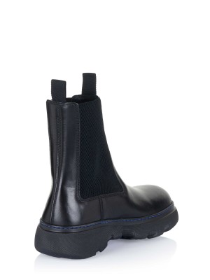 Burberry Creeper Chelsea boots black