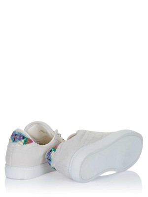 Zadig & Voltaire LA FLASH FOLK BEADS Sneaker white
