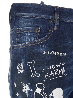 Dsquared2 Skater jeans blue