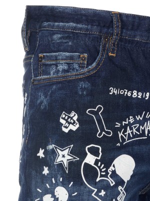 Dsquared2 Big Dean´s Brother jeans blue