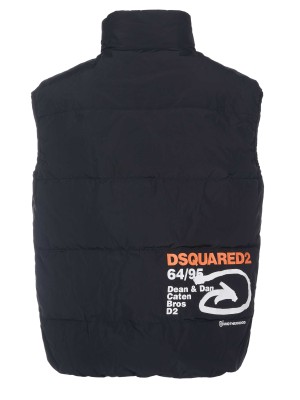 Dsquared2 vest ARROW PUFF black