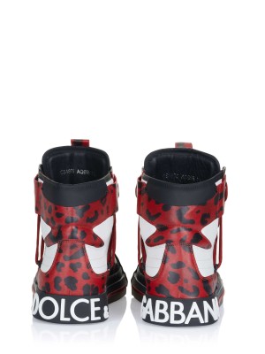 Dolce & Gabbana Men Embroidered Low-Top Sneakers