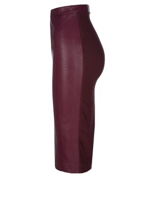 Stella McCartney skirt burgundy