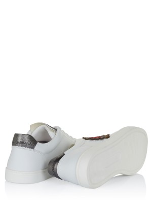 Dolce & Gabbana Men Embroidered Low-Top Sneakers